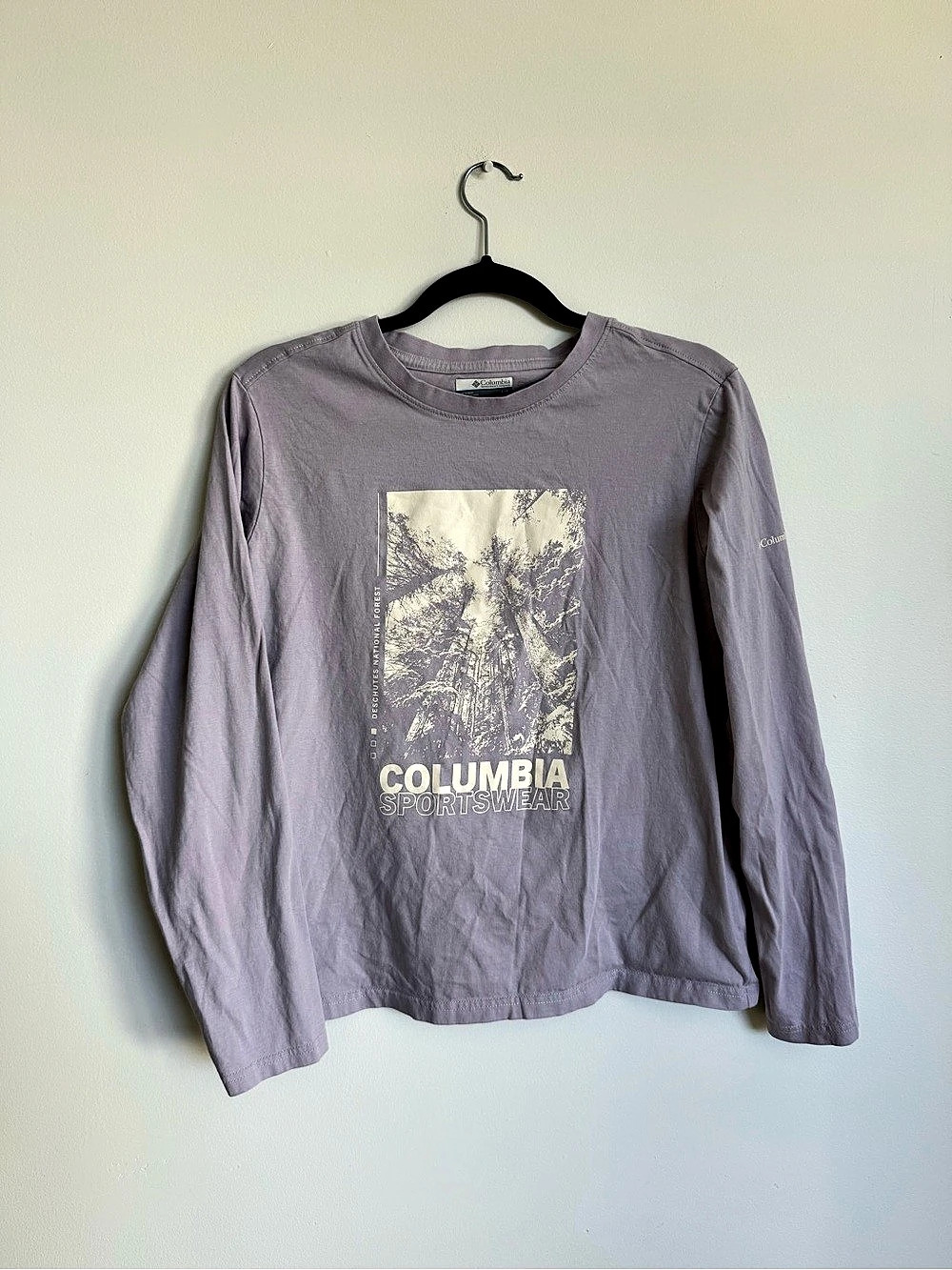 Columbia Women's Rolling Bend Forest Graphic Long-Sleeve Shirt Long Sleeve